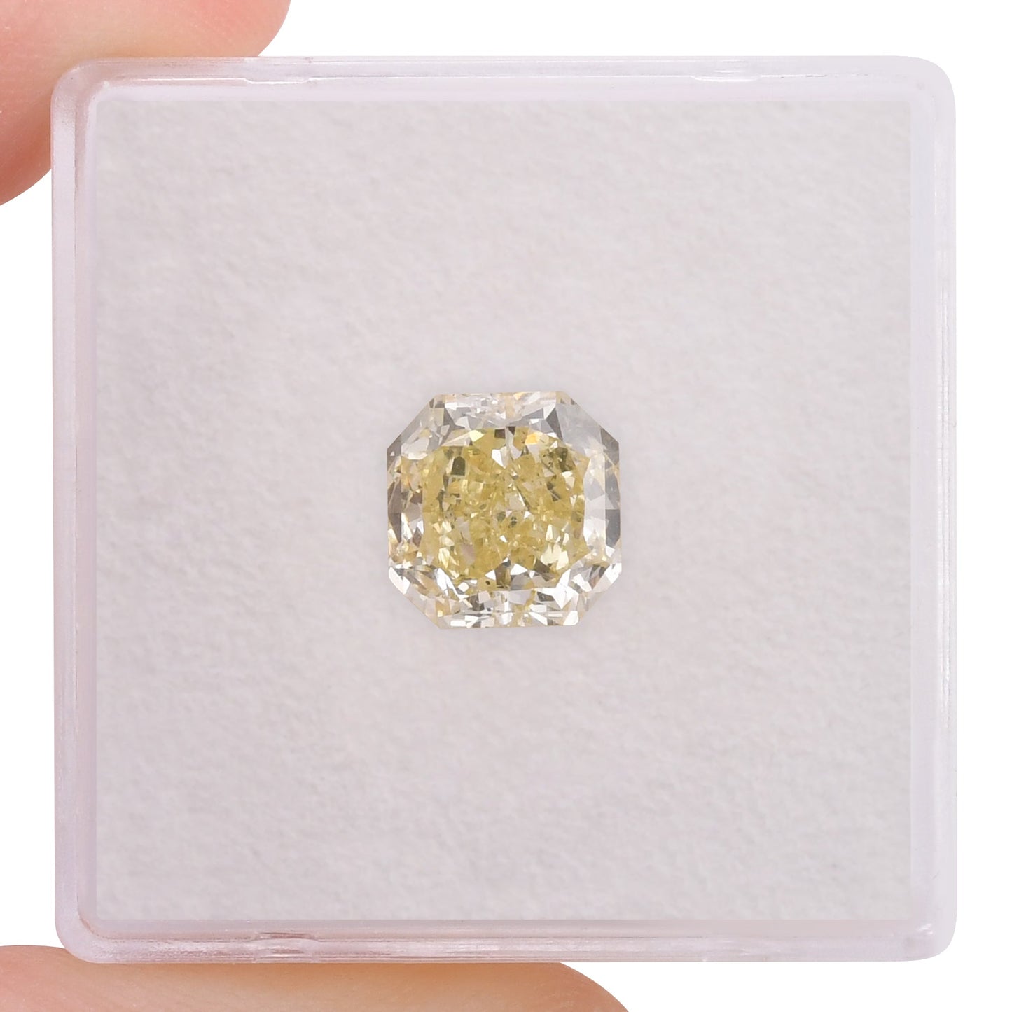 1.86 Carat Fancy Brownish Yellow Radiant Diamond SI1 GIA