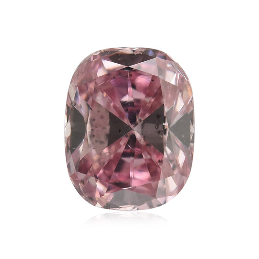 0,28 Karat Fancy Intense Pink Cushion Diamant SI2 GIA