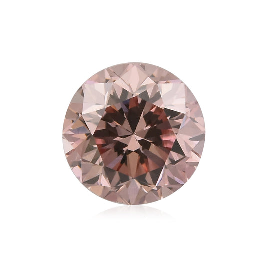 0,24 Karat Fancy Pink Brillant, runder Diamant, VS1, GIA