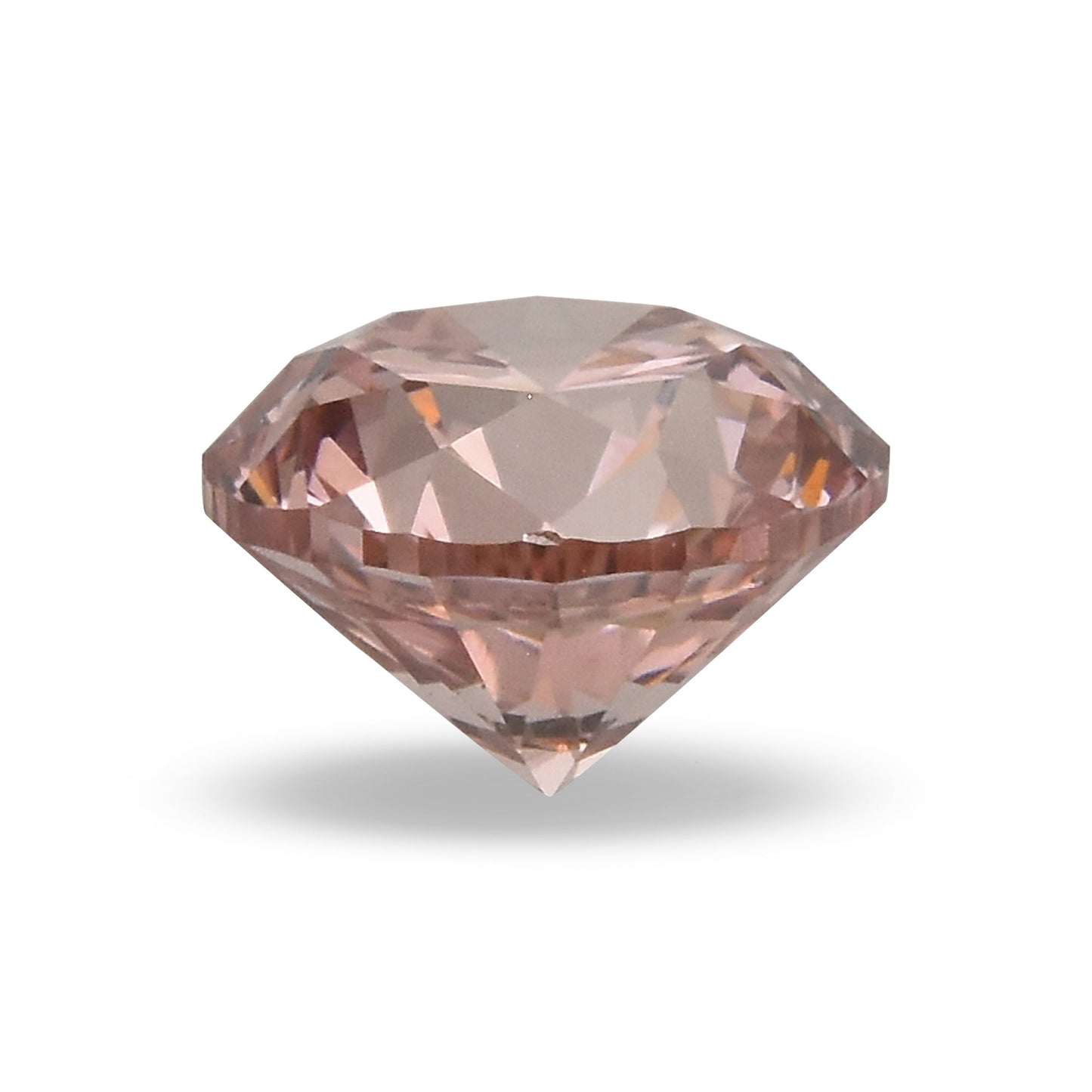 0.24 Carat Fancy Pink Round Brilliant Diamond VS1 GIA