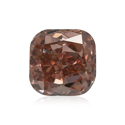 0,46 Karat Fancy Intense Orange Pink Cushion Diamant (SI1) GIA