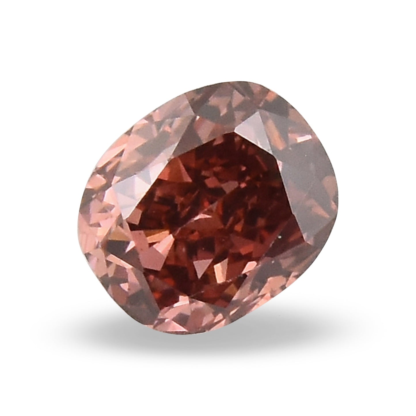 0,08 Karat Fancy Deep Pink Cushion Diamant (VS2) GIA