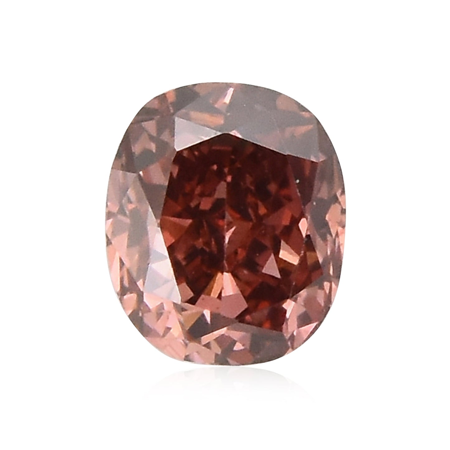0,08 Karat Fancy Deep Pink Cushion Diamant (VS2) GIA