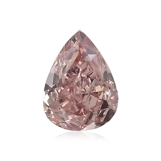 0,24 Karat Fancy Intense Pink Birnenförmiger Diamant SI2 GIA