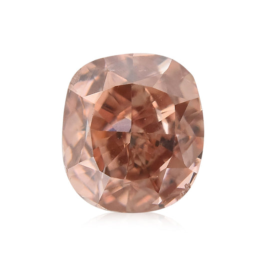 0,31 Karat Fancy Orange Pink Radiant Diamant I1 GIA