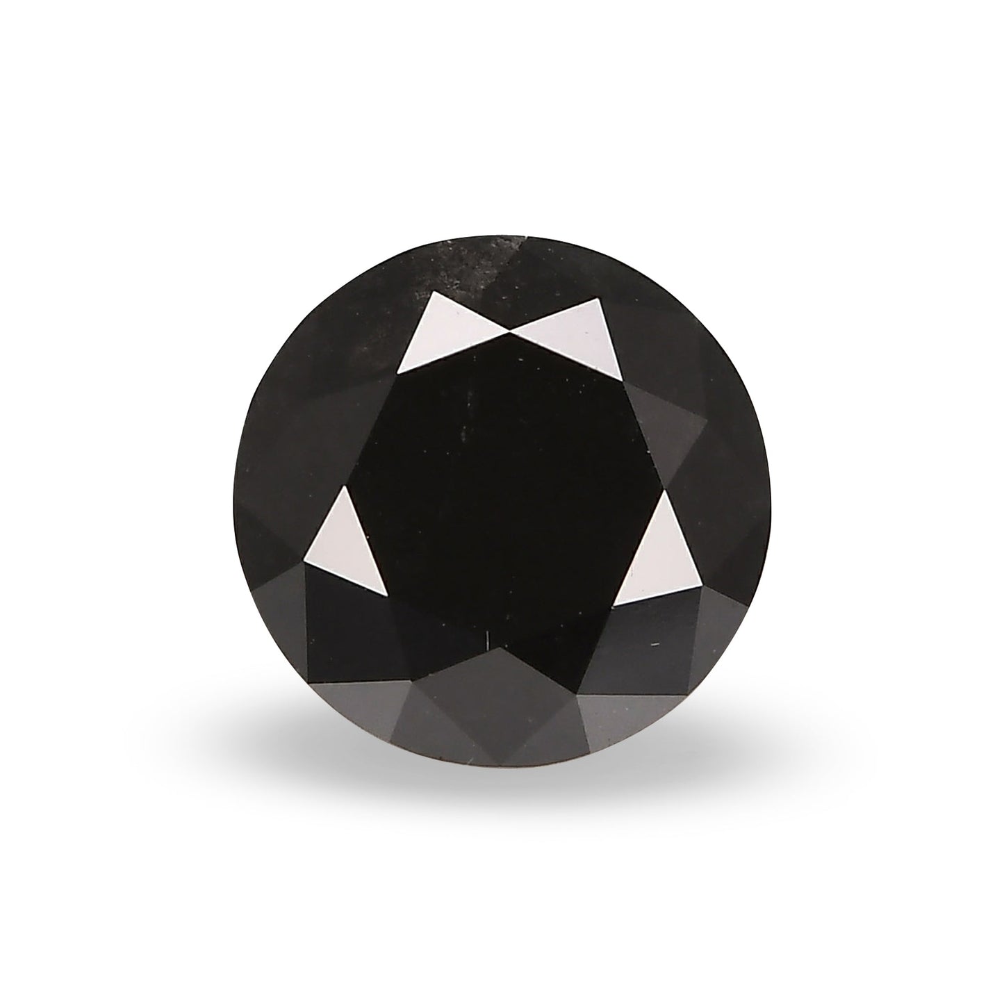 3,43 Karat Fancy Black Brillant Diamant, GIA-zertifiziert
