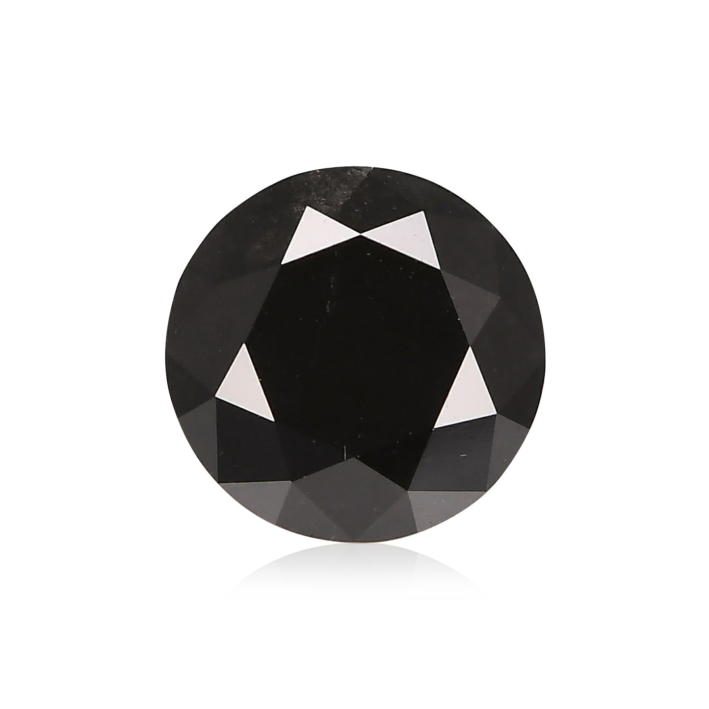 3,43 Karat Fancy Black Brillant Diamant, GIA-zertifiziert