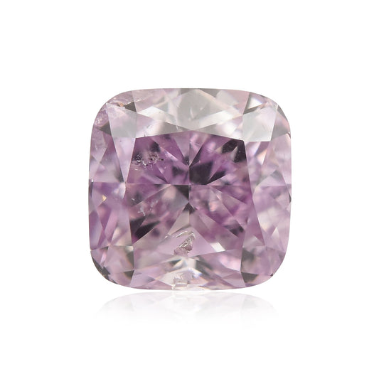 0,25 Karat Fancy Intense Pink Purple Cushion Diamond SI2 GIA