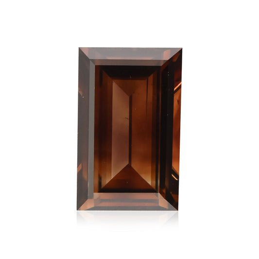 0,39 Karat Fancy Dark Pink Brown Emerald Diamond VS1 GIA