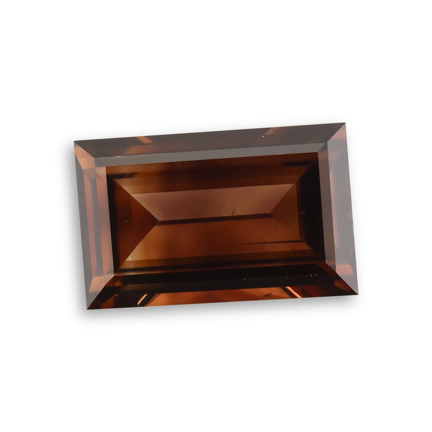 0,39 Karat Fancy Dark Pink Brown Emerald Diamond VS1 GIA