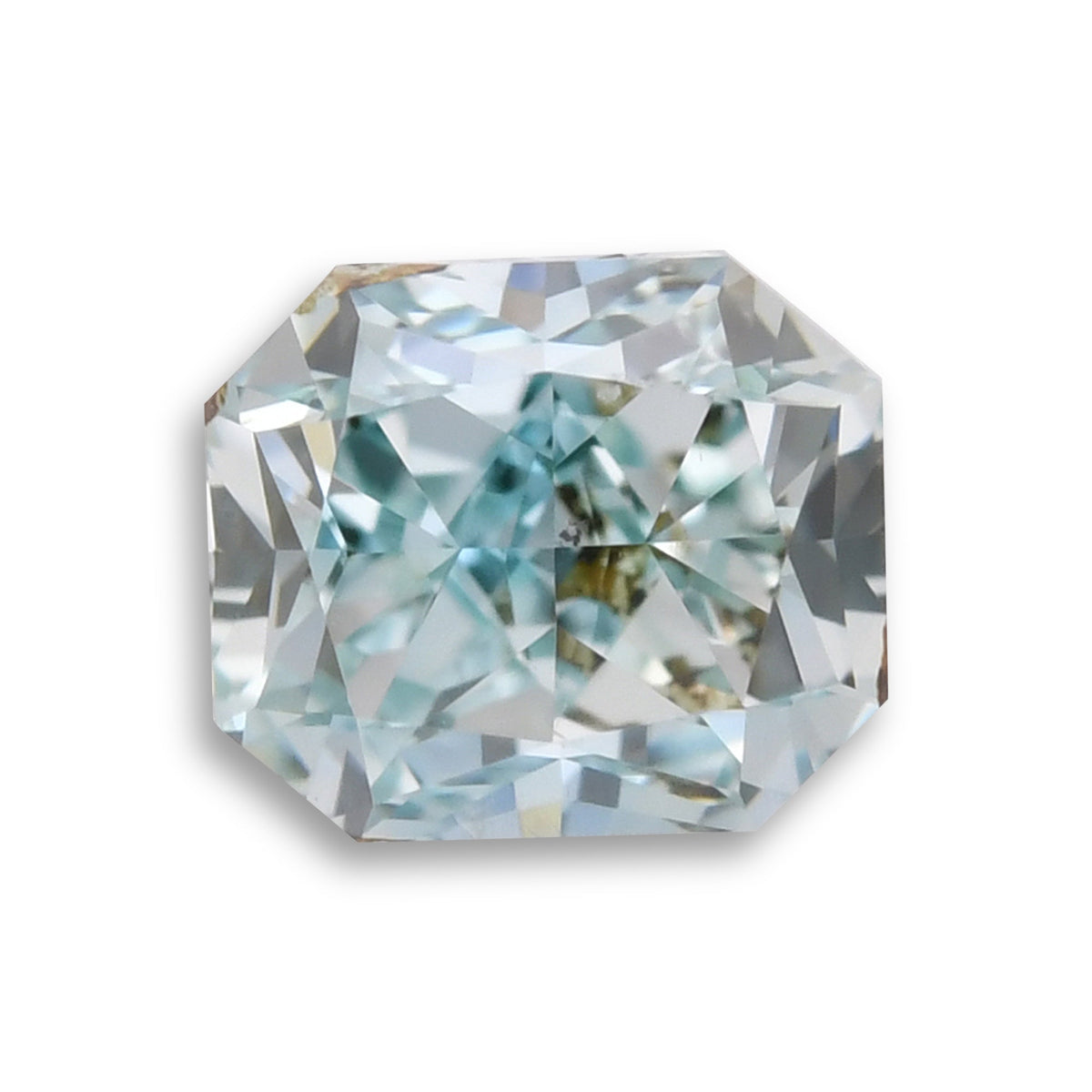 Strahlender Diamant | 0,92 ct | Intensives Blaugrün | SI1 | GIA | Ref. 492441