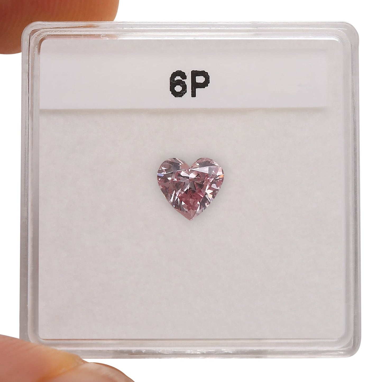 0,48 Karat Fancy Intense Pink Herzförmiger Diamant VS2 ARGYLE & GIA