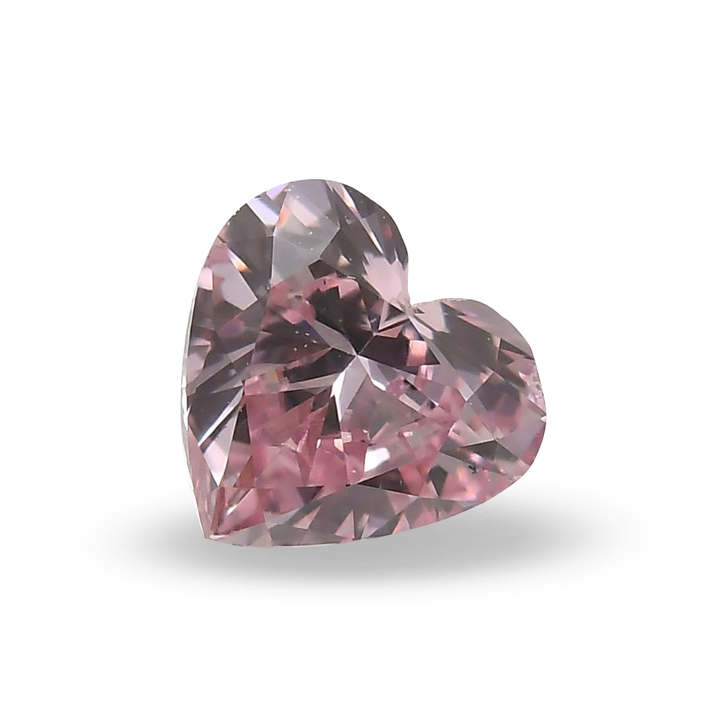 0,48 Karat Fancy Intense Pink Herzförmiger Diamant VS2 ARGYLE & GIA