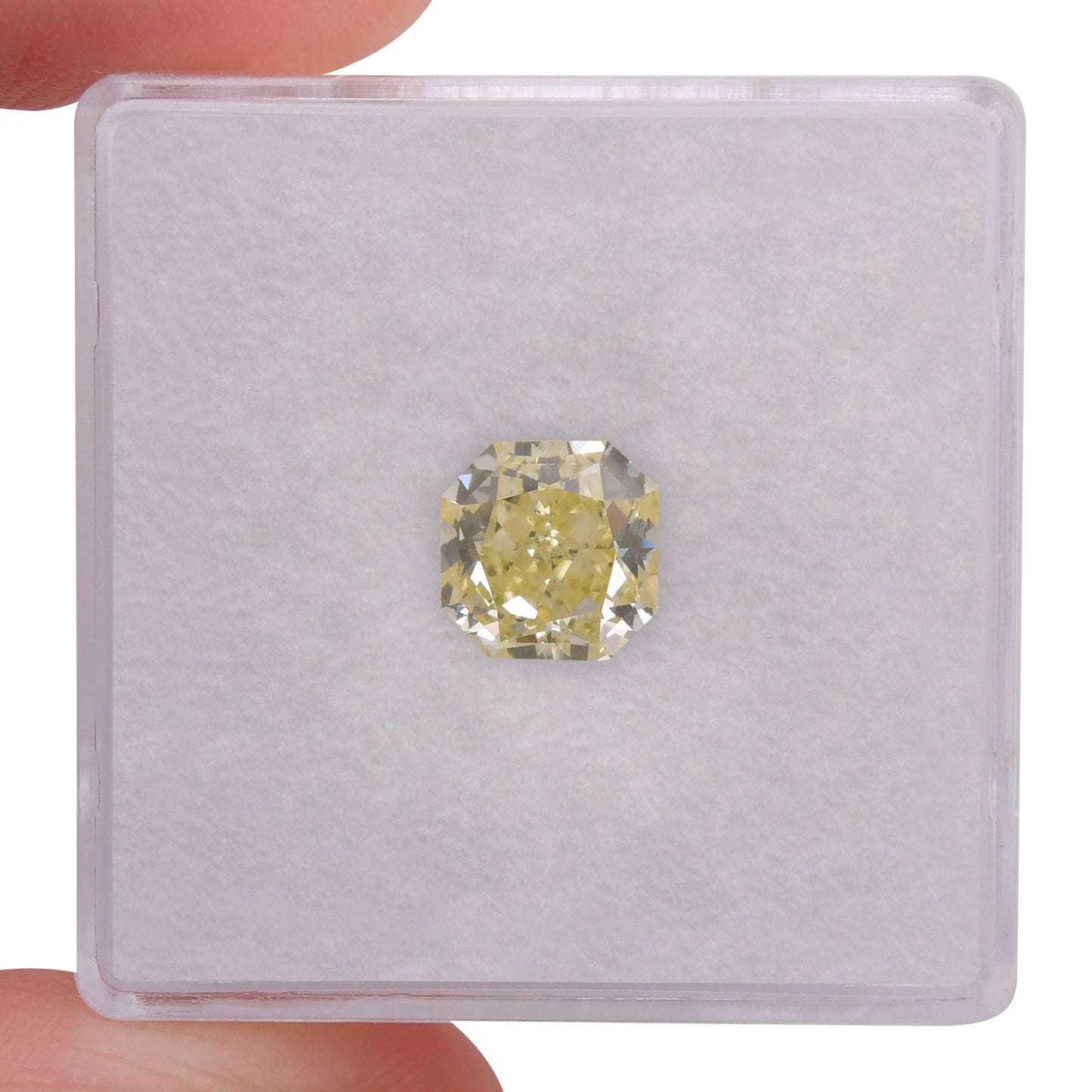 1.78 Carat W-X Radiant Diamond VS2 GIA