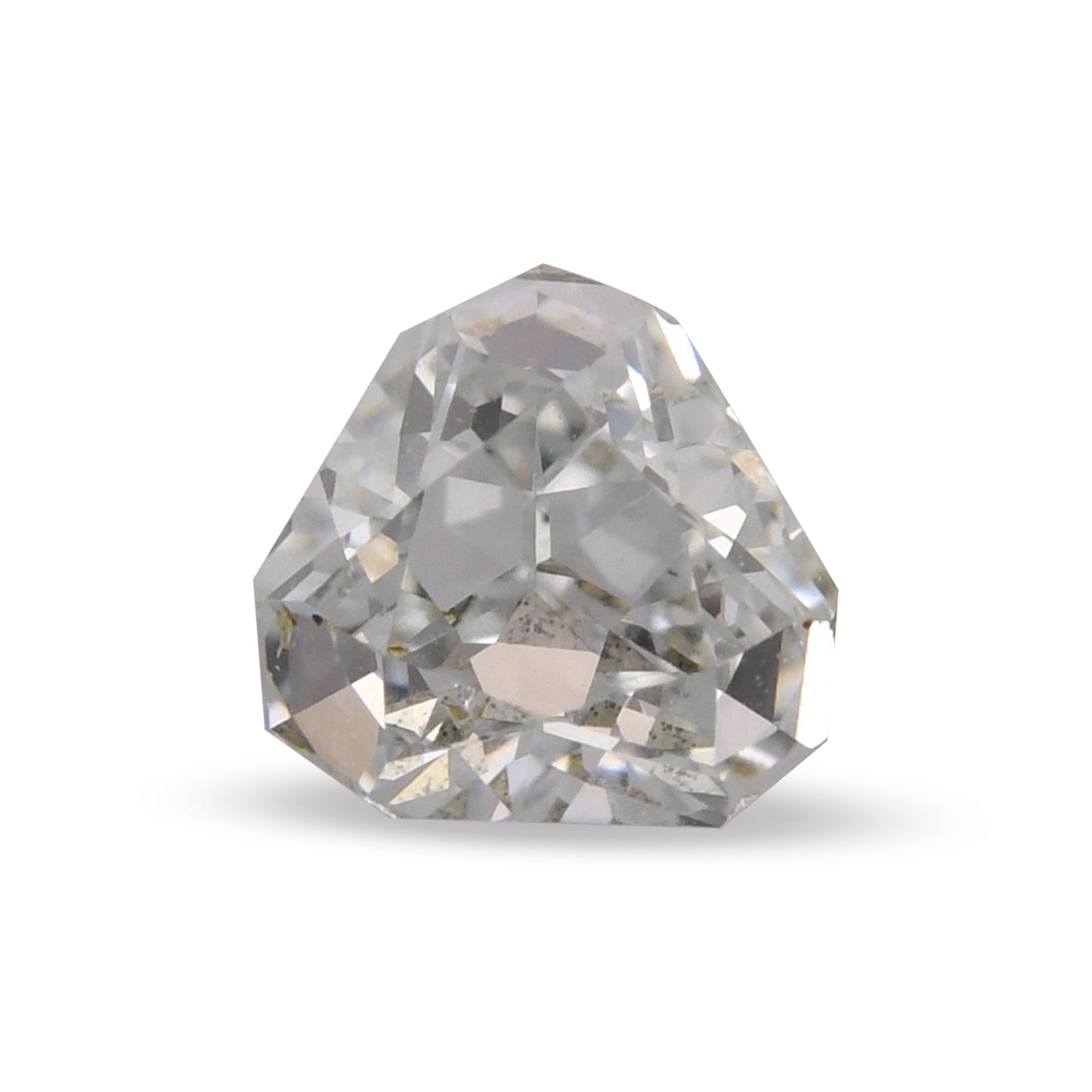 0.71 Carat Light Green Shield-Cut Diamond VS2 GIA