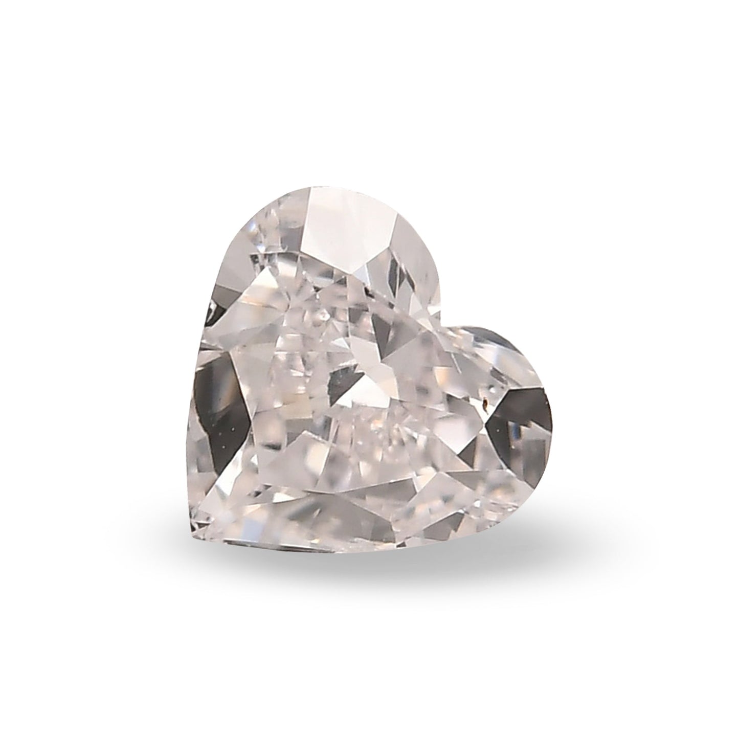 0,44 Karat zartrosa HERZ-Diamant SI1 GIA