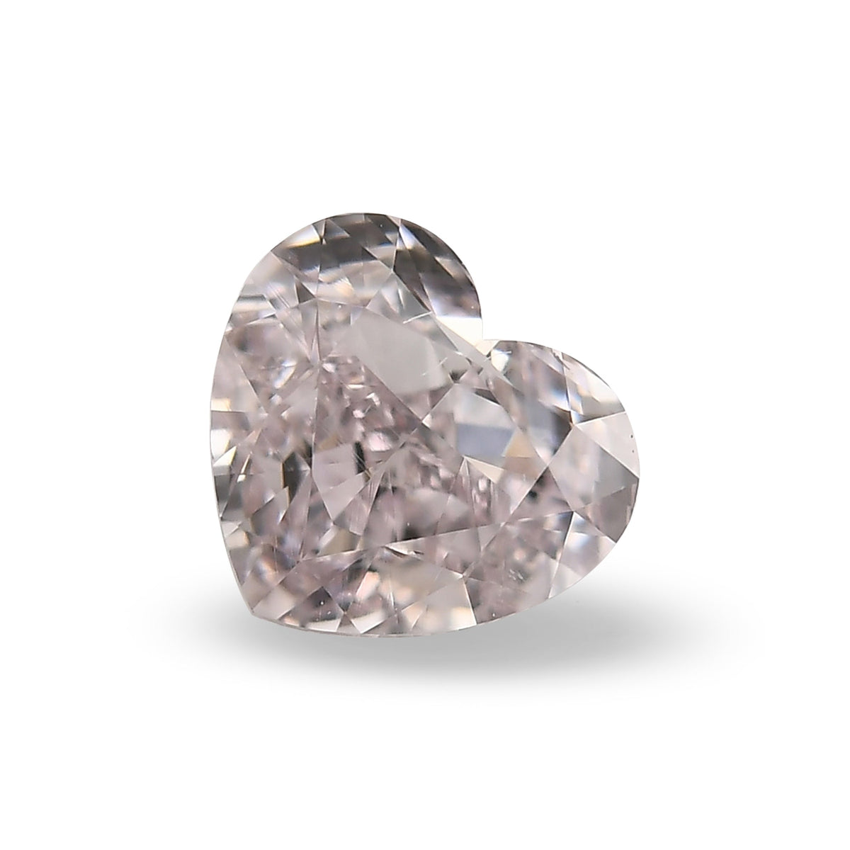 Heart Diamond | 0.5 ct | Fancy Light Purplish Pink | SI1 | GIA | Ref 498095