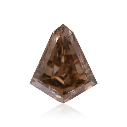 5,00 Karat Fancy Dark Orange Brown Kite Diamond SI1 GIA
