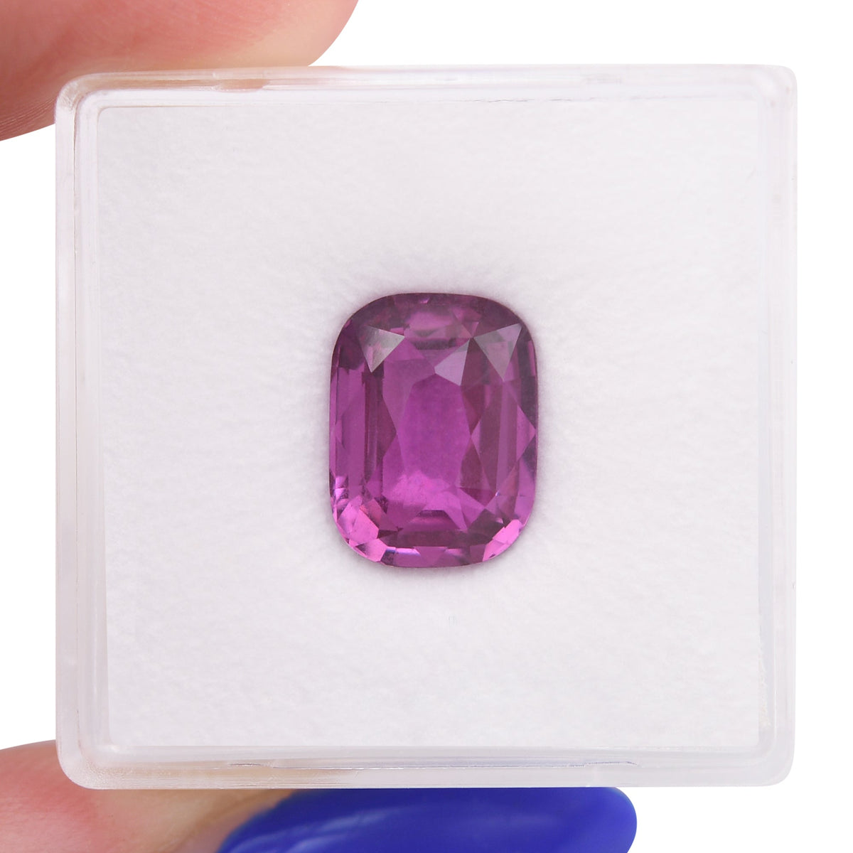 Kissenförmiger Saphir | 5,01 ct | Rosa | GIA | Ref. 722288