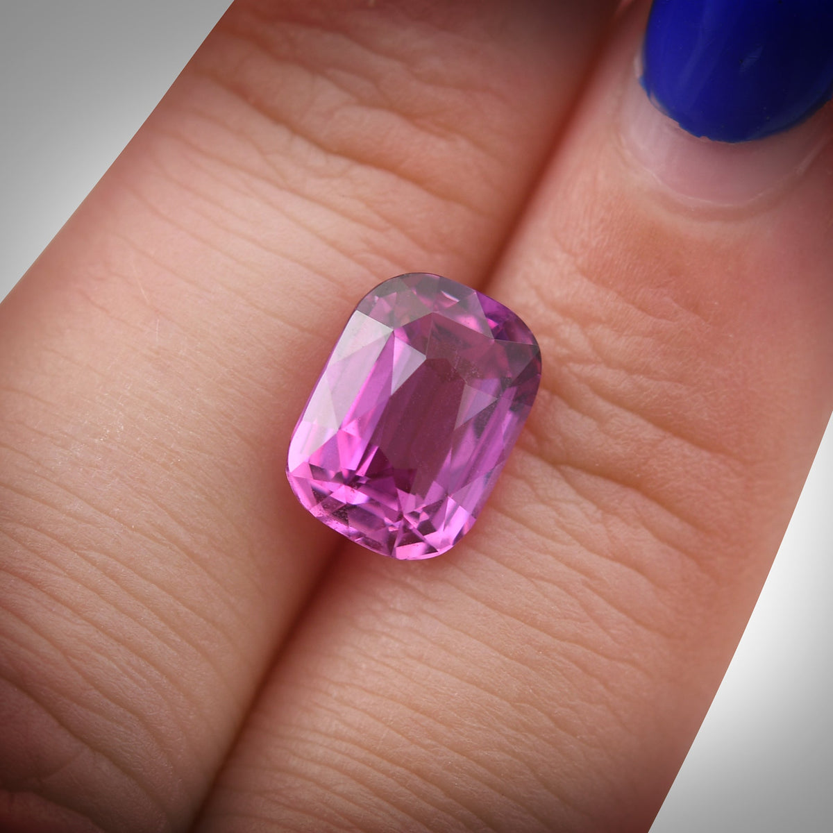 Kissenförmiger Saphir | 5,01 ct | Rosa | GIA | Ref. 722288