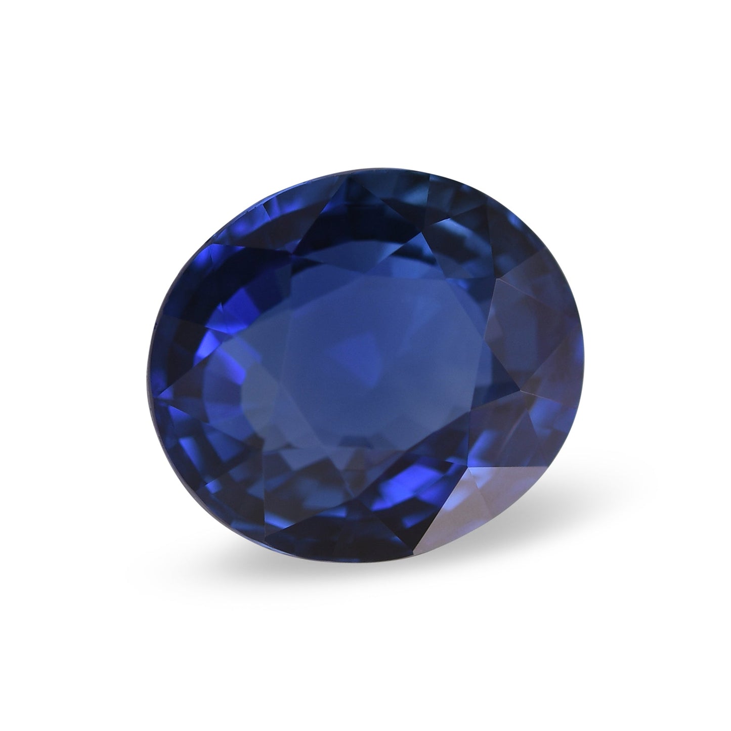 5,04 Karat blauer ovaler Saphir aus Sri Lanka, GIA-geprüft