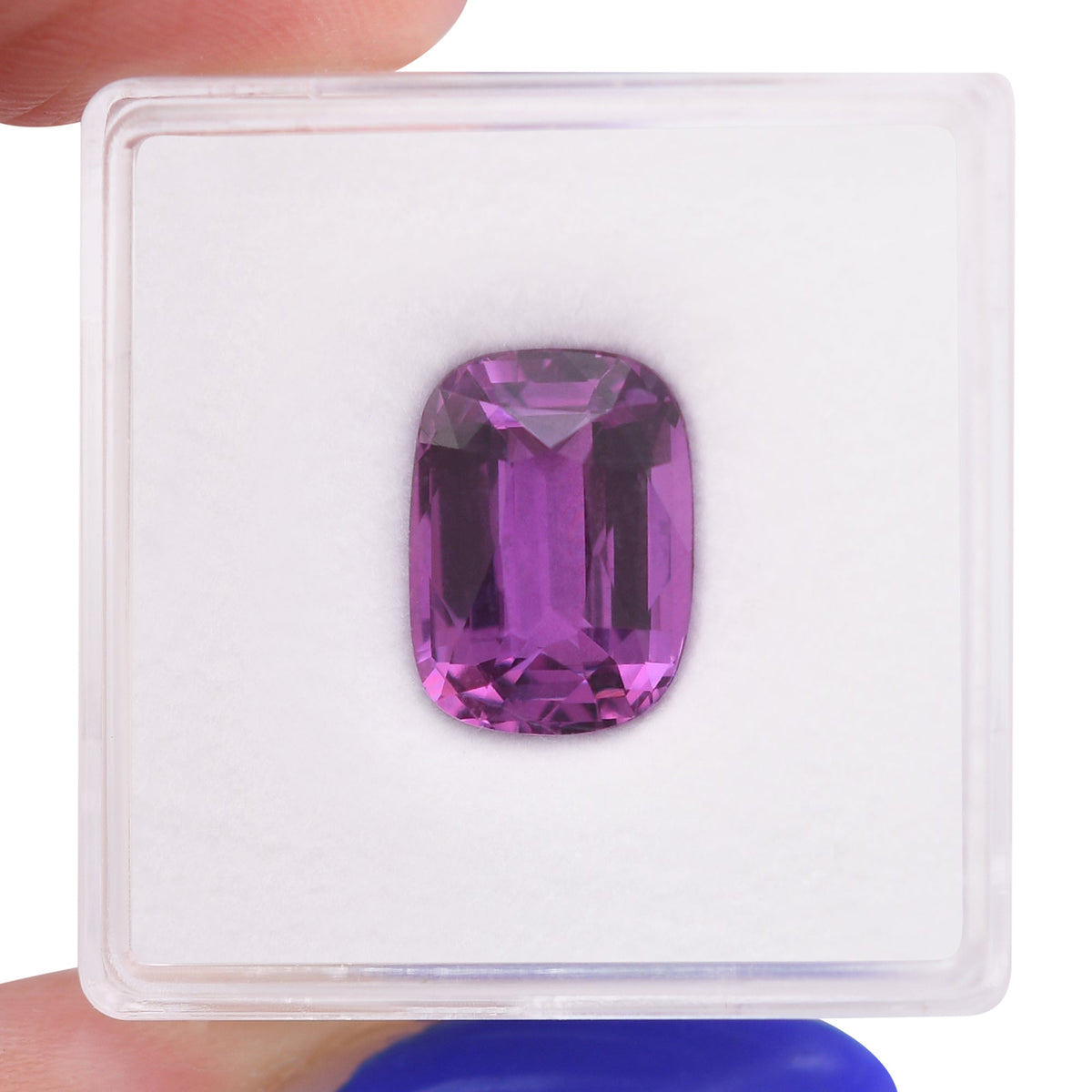 Kissenförmiger Saphir | 5,06 ct | Rosa | AGL | Ref. 722287