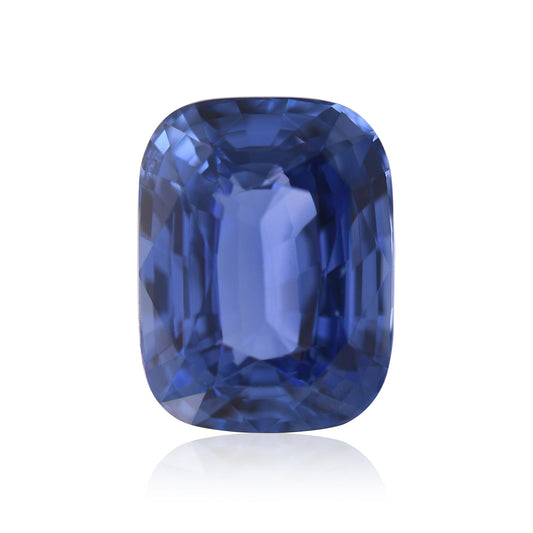 5,09 Karat blauer Kissen-Saphir aus Sri Lanka (AGL)