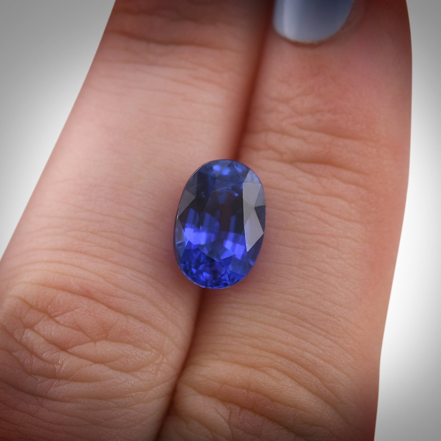 5,19 Karat blauer ovaler Saphir aus Madagaskar, GIA-zertifiziert, ohne Hitzeeinwirkung
