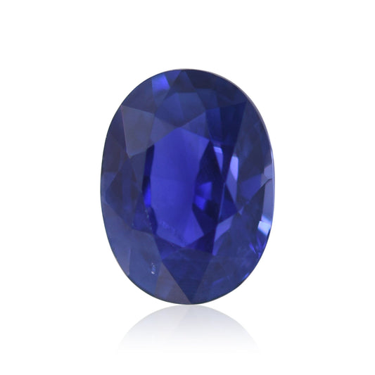 5,25 Karat blauer ovaler Saphir aus Sri Lanka (AGL)