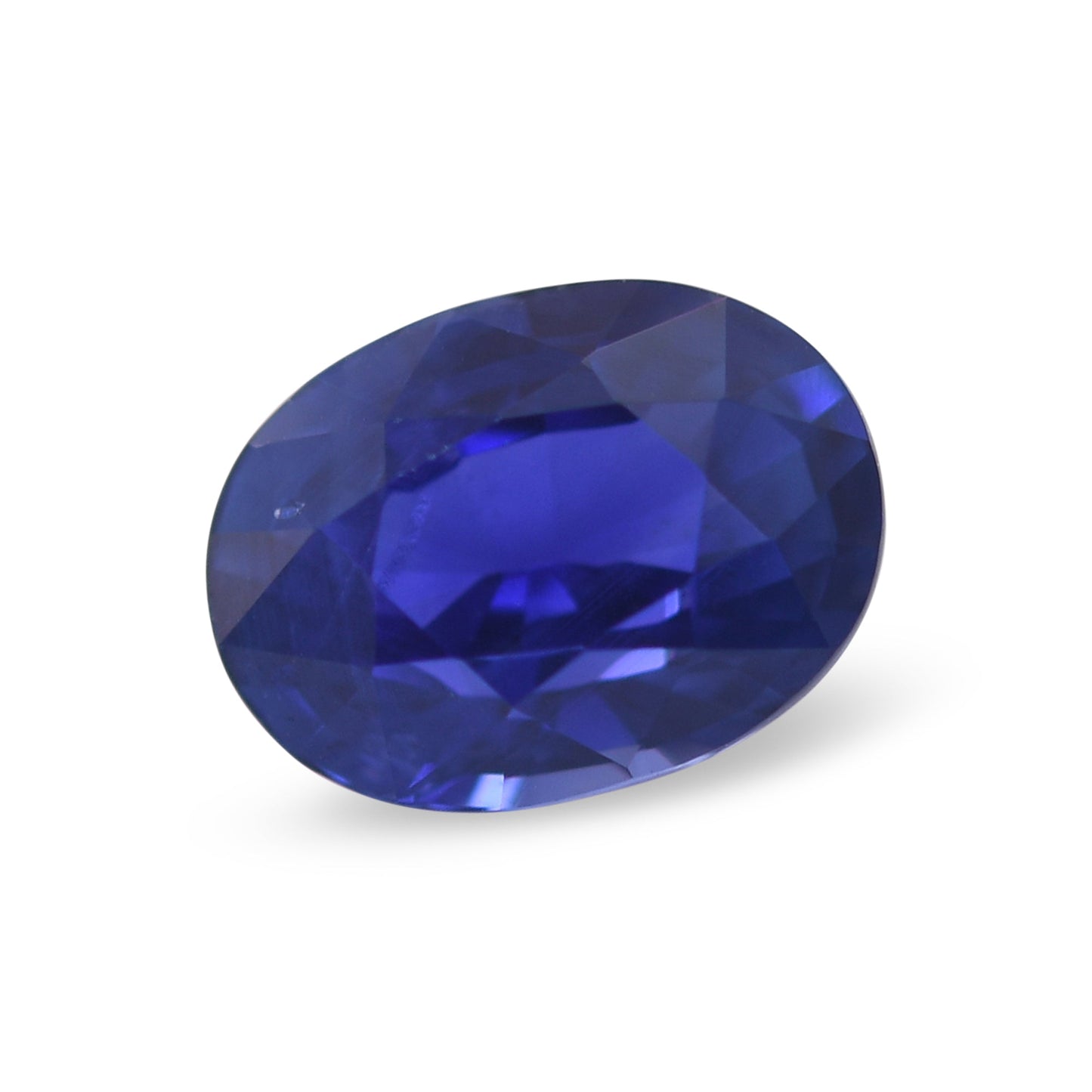 5,25 Karat blauer ovaler Saphir aus Sri Lanka (AGL)