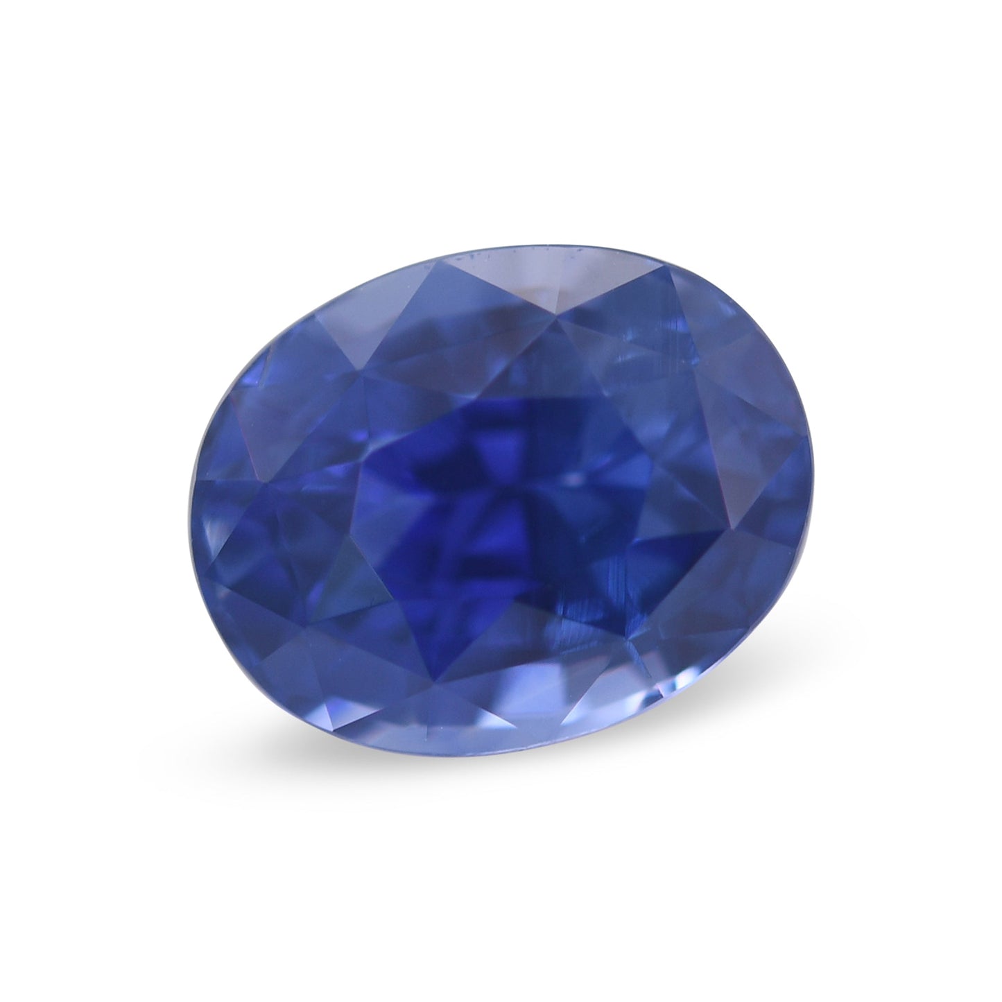 5,37 Karat blauer ovaler Saphir aus Sri Lanka (AGL)