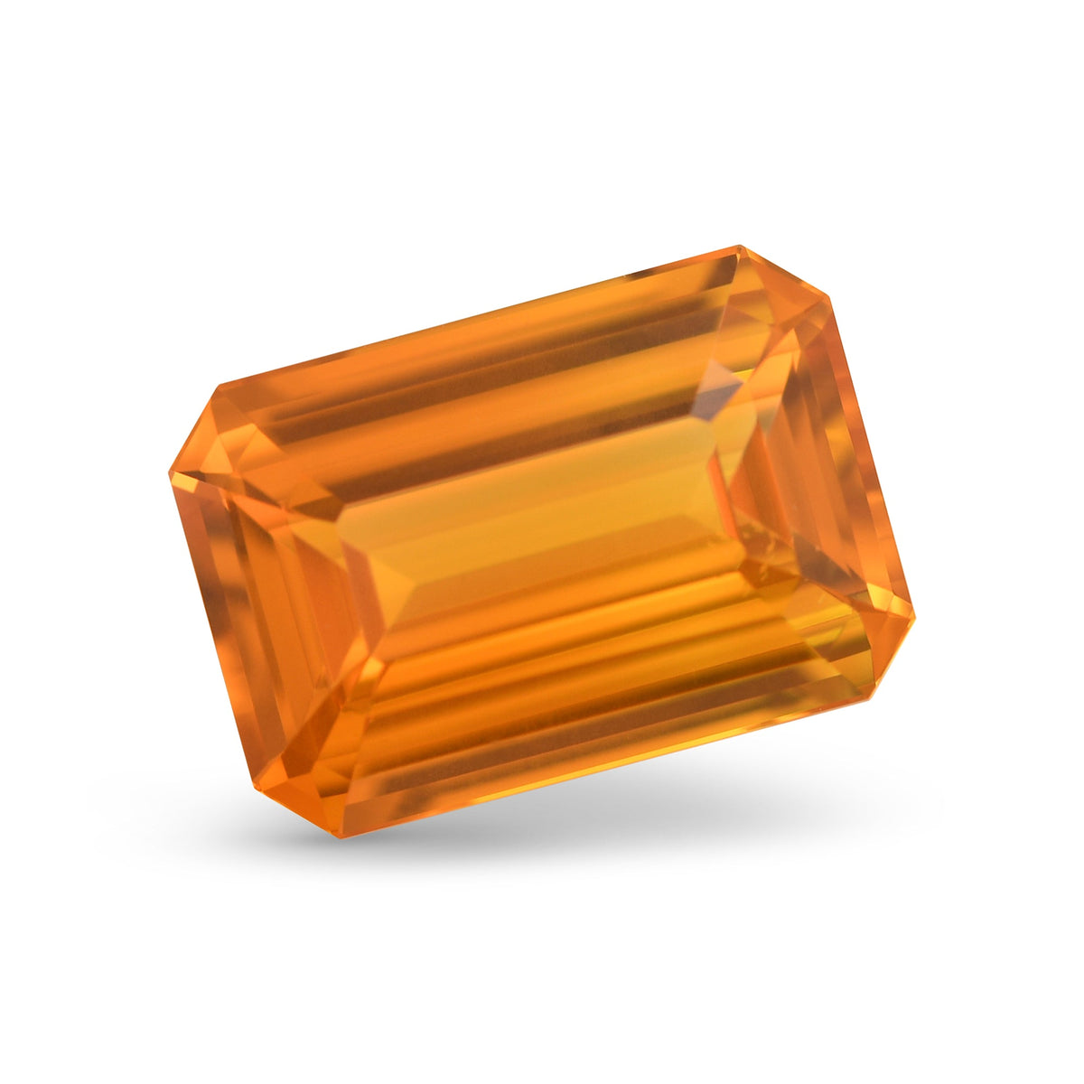 Smaragdgrüner Saphir | 5,6 ct | Orange | GIA | Ref. 721165