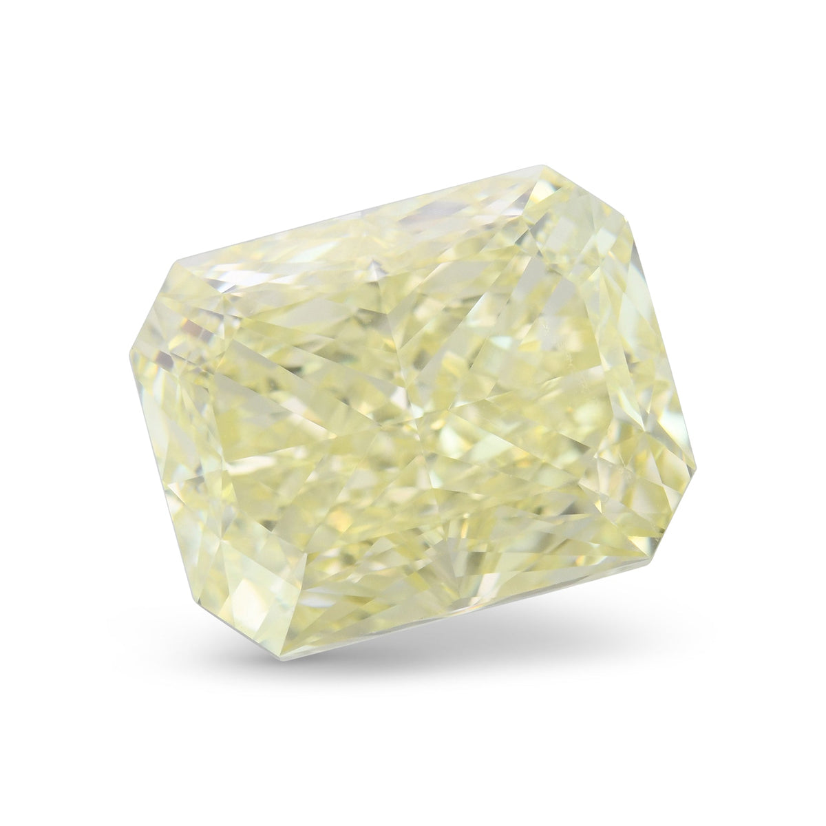 Radiant Diamond | 5.61 ct | Fancy Light Yellow | VS1 | GIA | Ref 720318
