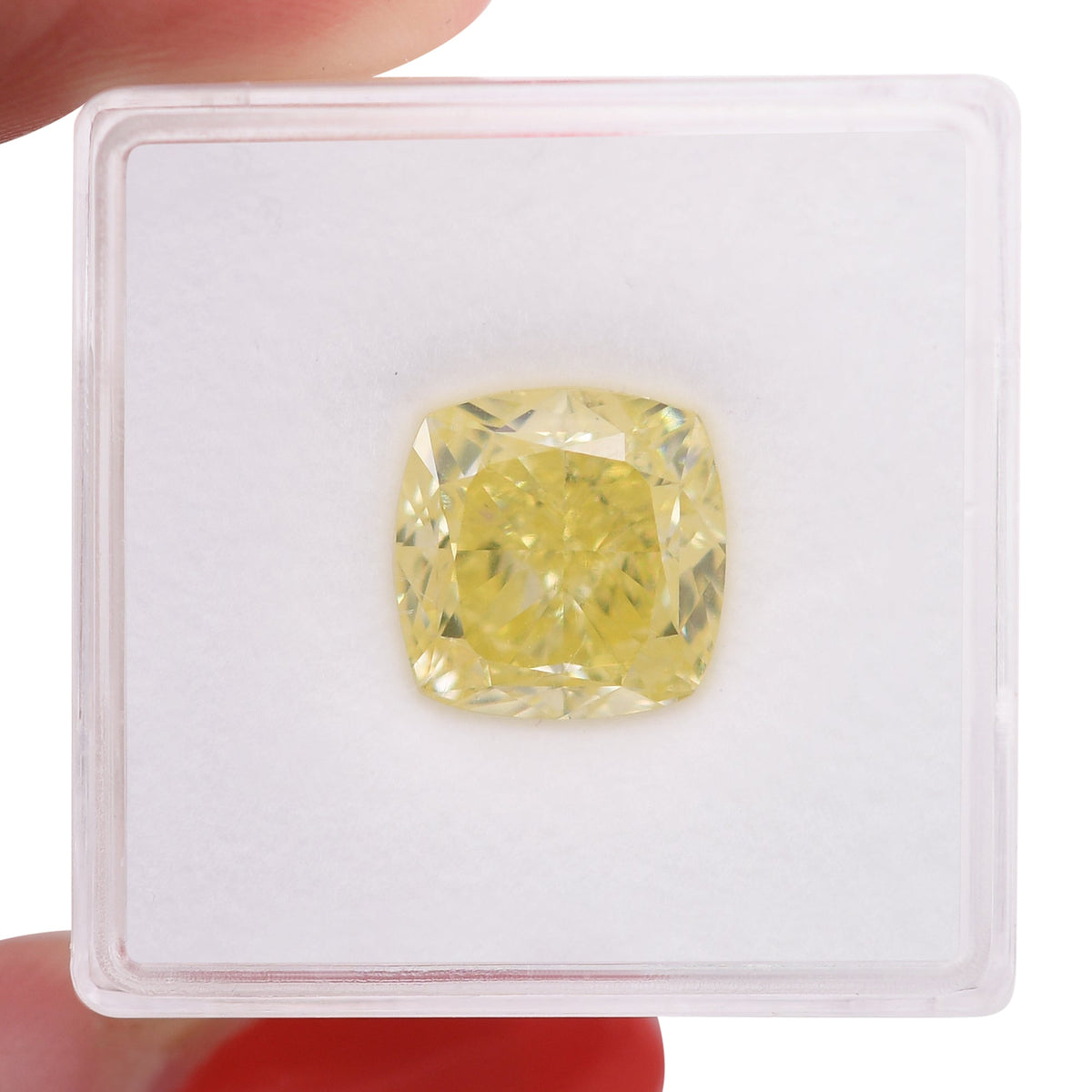 Kissenförmiger Diamant | 5,74 ct | Intensiv gelb | VS1 | GIA | Ref. 718973