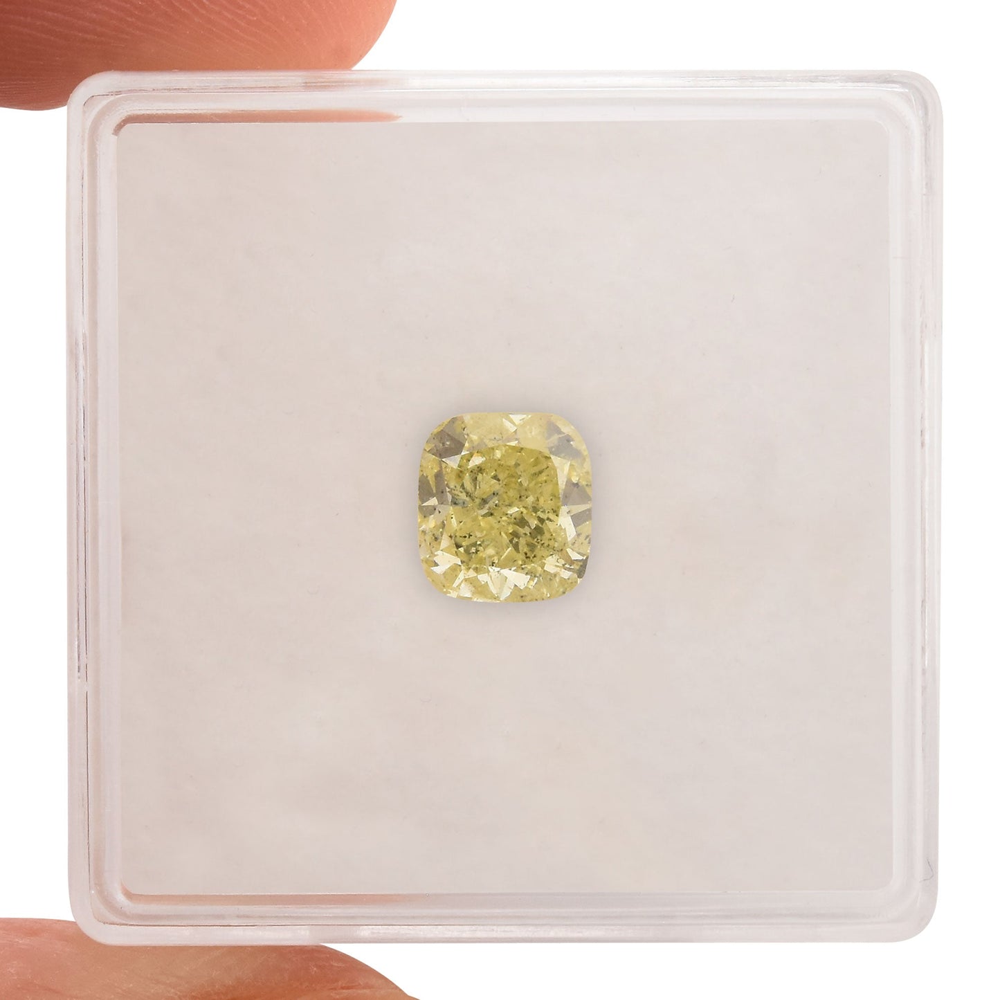 1.05 Carat W-X Cushion Diamond (I1) GIA