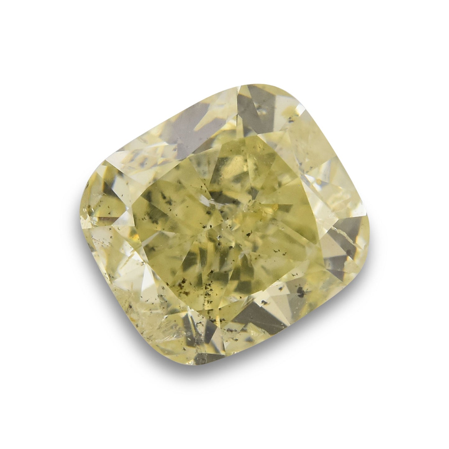 1.05 Carat W-X Cushion Diamond (I1) GIA