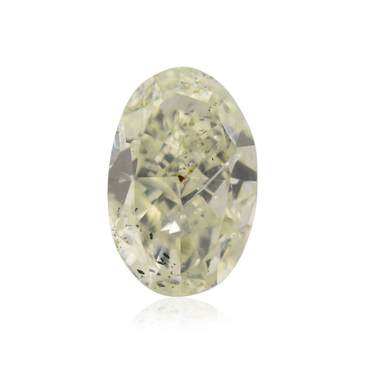1,09 Karat hellgrüner ovaler Diamant (SI2) GIA
