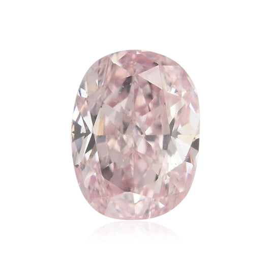 0,13 Karat Fancy Purplish Pink Cushion Diamond (VS2) GIA