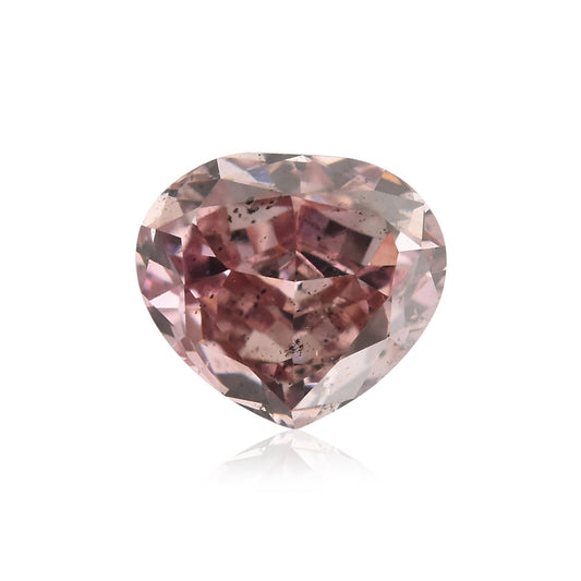 0,26 Karat Fancy Intense Purple Pink Heart Diamant SI2 GIA