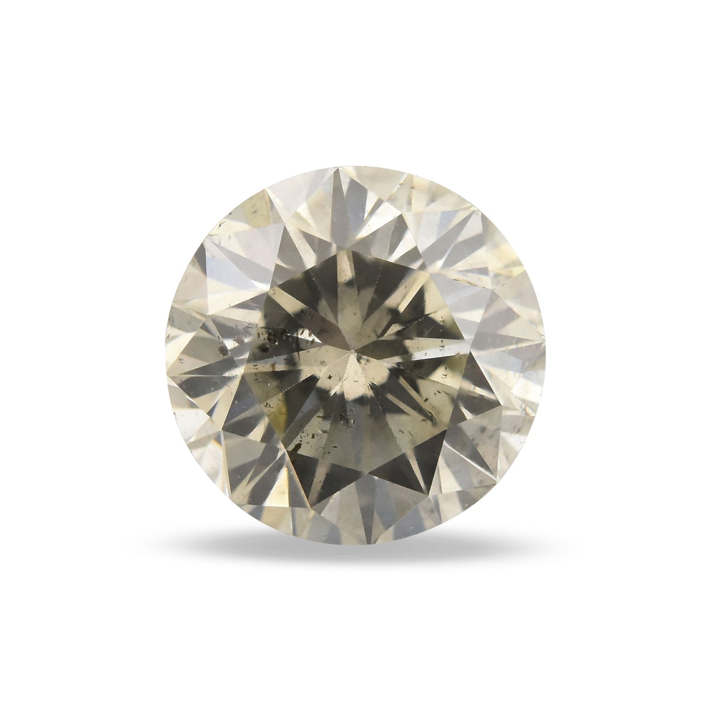0,76 Karat Fancy Gray Rundbrillant Diamant I1 GIA