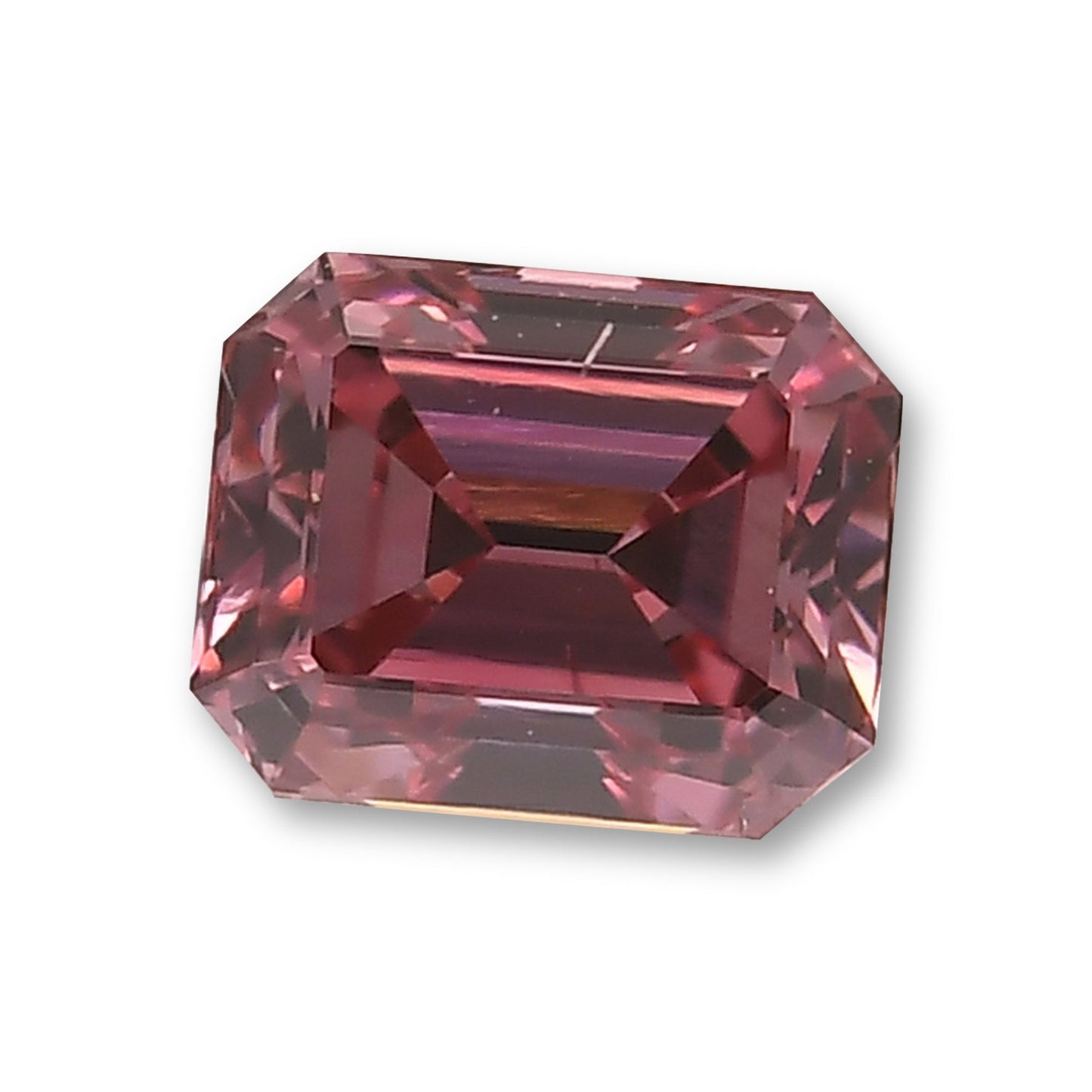 0,28 Karat Fancy Deep Pink Smaragd-Diamant SI1 ARGYLE & GIA