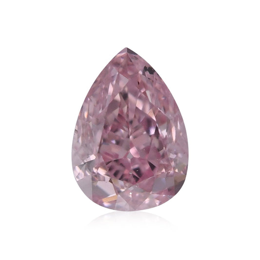 0,20 Karat Fancy Purplish Pink Birnenförmiger Diamant SI1 GIA