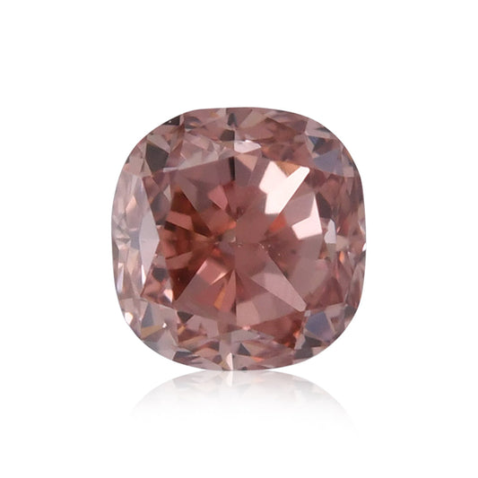 0,20 Karat Fancy Deep Brownish Orange-Pink Cushion Diamant VVS2 GIA