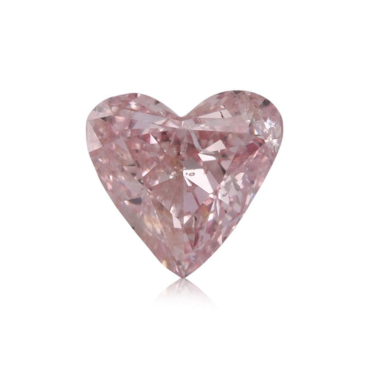 0,32 Karat Fancy Pink Herz-Diamant (I1) GIA