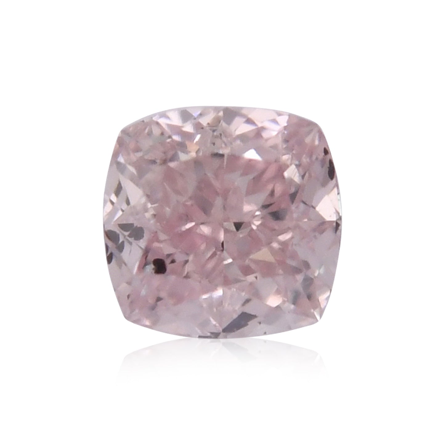 0.21 Carat Fancy Light Pink Cushion Diamond SI1 GIA