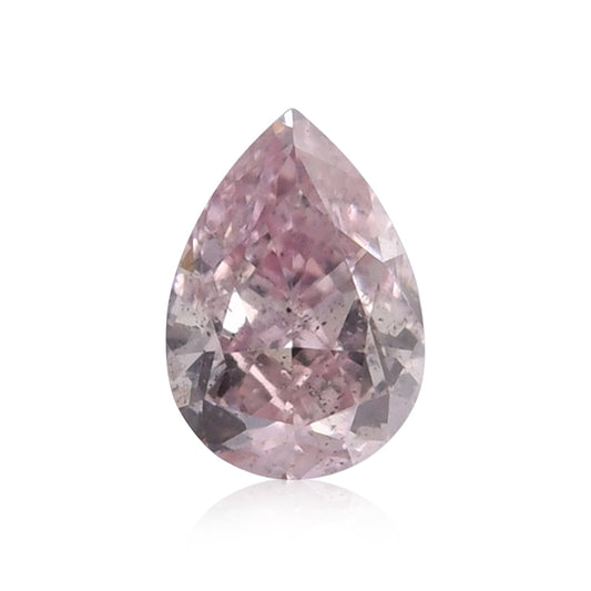 0,17 Karat Fancy Pink Birnenförmiger Diamant SI2 GIA
