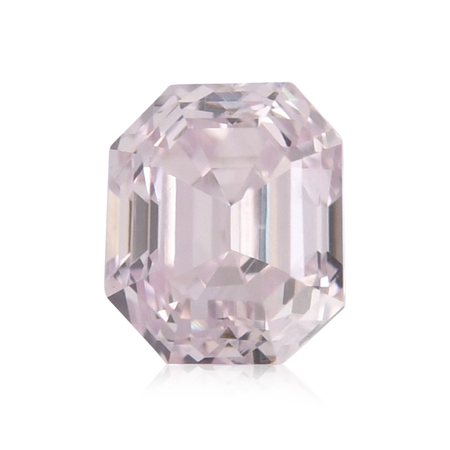0,24 Karat Fancy Light Pink Emerald Diamond SI1 GIA