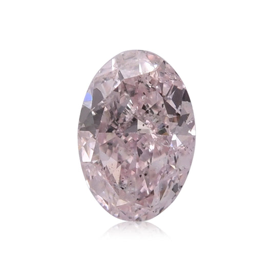 0,51 Karat hellrosa ovaler Diamant SI2 GIA