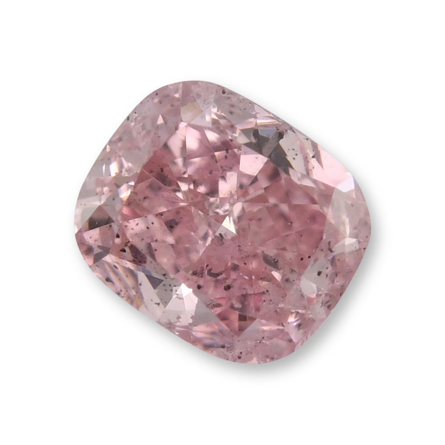 0,50 Karat Fancy Pink Cushion Diamant I1 GIA