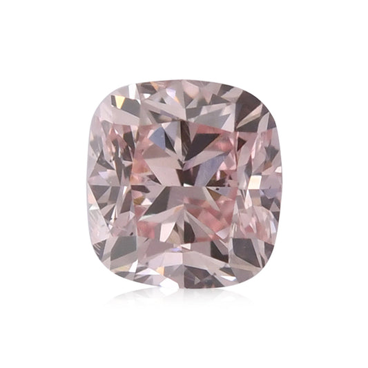 0,25 Karat Fancy Orange Pink Cushion Diamant VS2 GIA